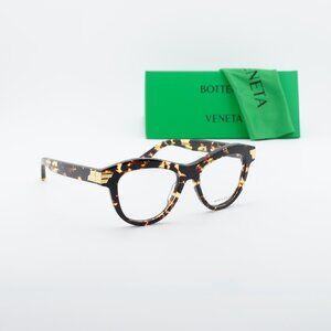 Bottega Veneta BV1105O 002 Cat Eye Eyeglasses 50mm – Havana